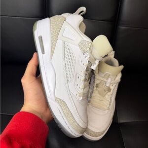 Nike Air Jordan Spizike Low White Neutral Grey  FQ1759-103 Men's 7.5 or 9 women